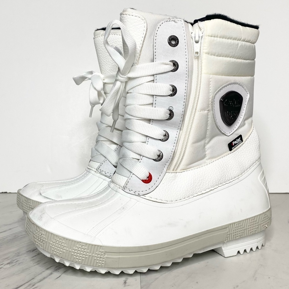 New! Pajar Selma Waterproof White Duck Boot 7L
